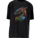 T3P Dragon Patch Shirt Front