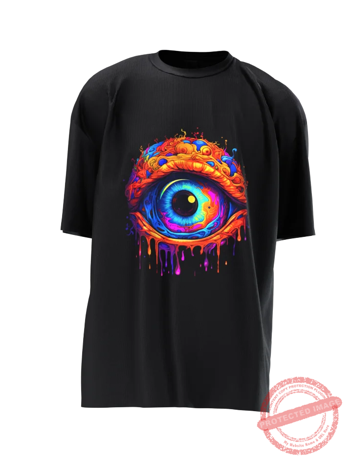 T3P Fluorescent Eye T-Shirt Front