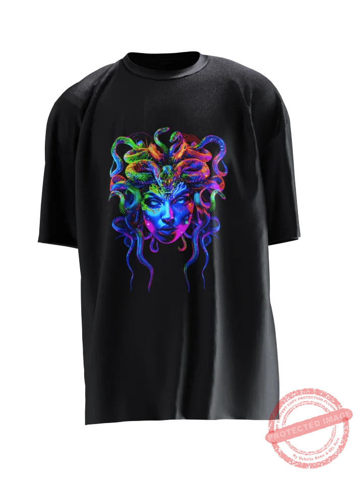 T3P Fluorescent Medusa Shirt Front