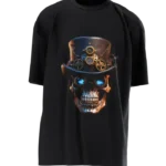 T3P Steam Punk Skull Shirt Front