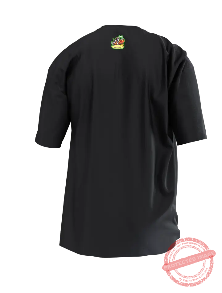 The Pirates Rum Bible Fluorescent T-Shirt Back