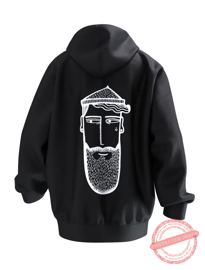 Captain Quinn Hoodie T3P Back