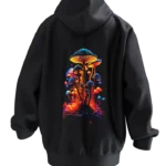 Fluorescent Mushroom Hoodie T3P Back