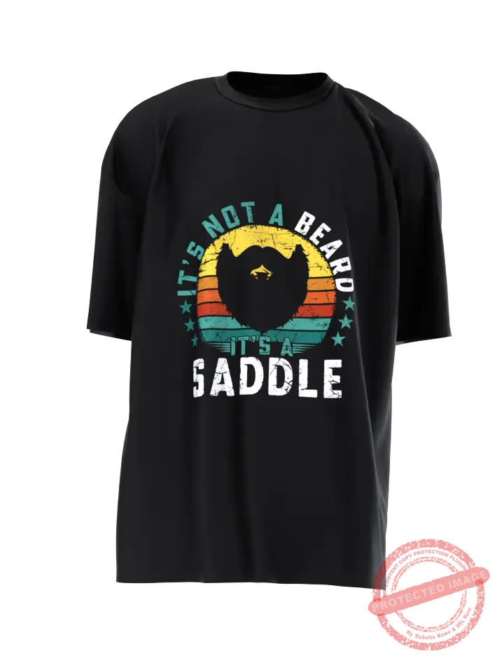 T3P Beard Saddle T-Shirt Front
