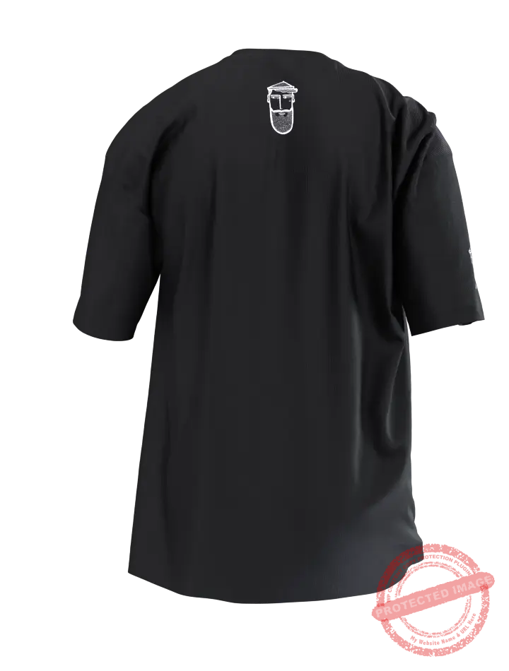 T3P Captain Quinn Beard T-Shirt Back