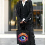 T3P Fluorescent Eye Tote Bag T3P Fluorescent Eye Tote Bag