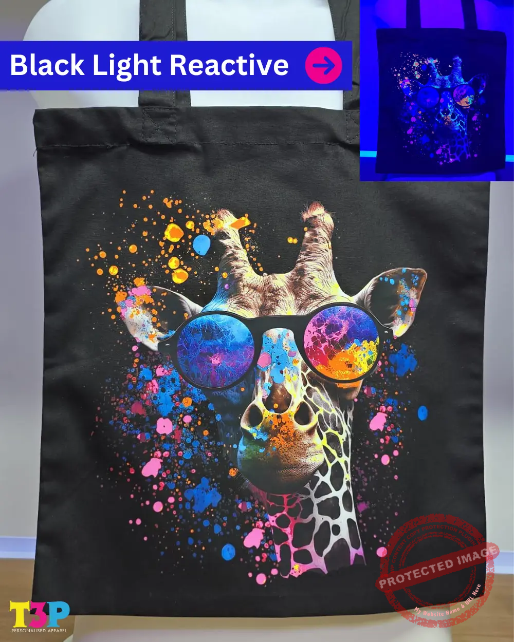 T3P - Fluorescent Giraffe BagV2 T3P - Fluorescent Giraffe BagV2