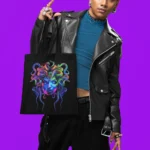 T3P Fluorescent Medusa Tote Bag