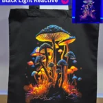 T3P - Fluorescent Mushrooms Cap Bag