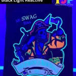 T3P - Fluorescent Pirate Rum Bible Bag Black Light