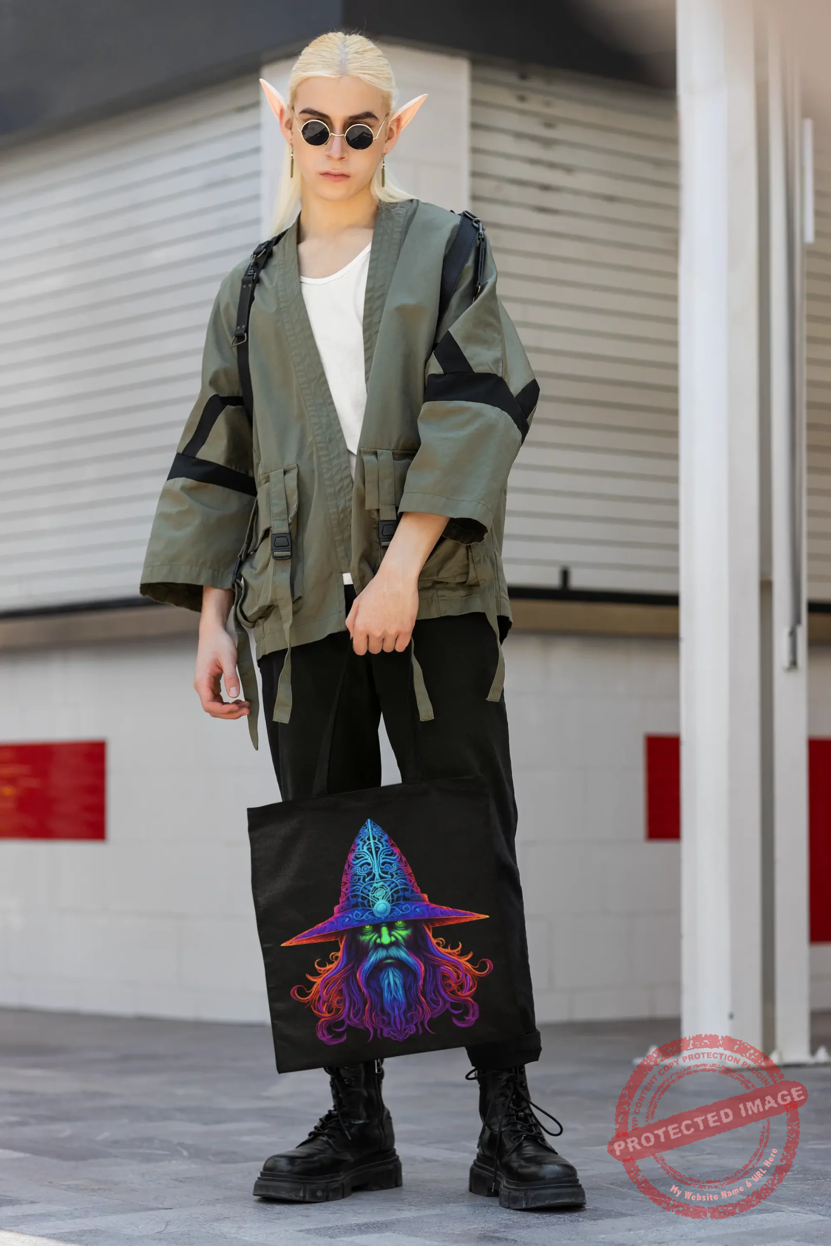 T3P Fluorescent Wizard Tote Bag