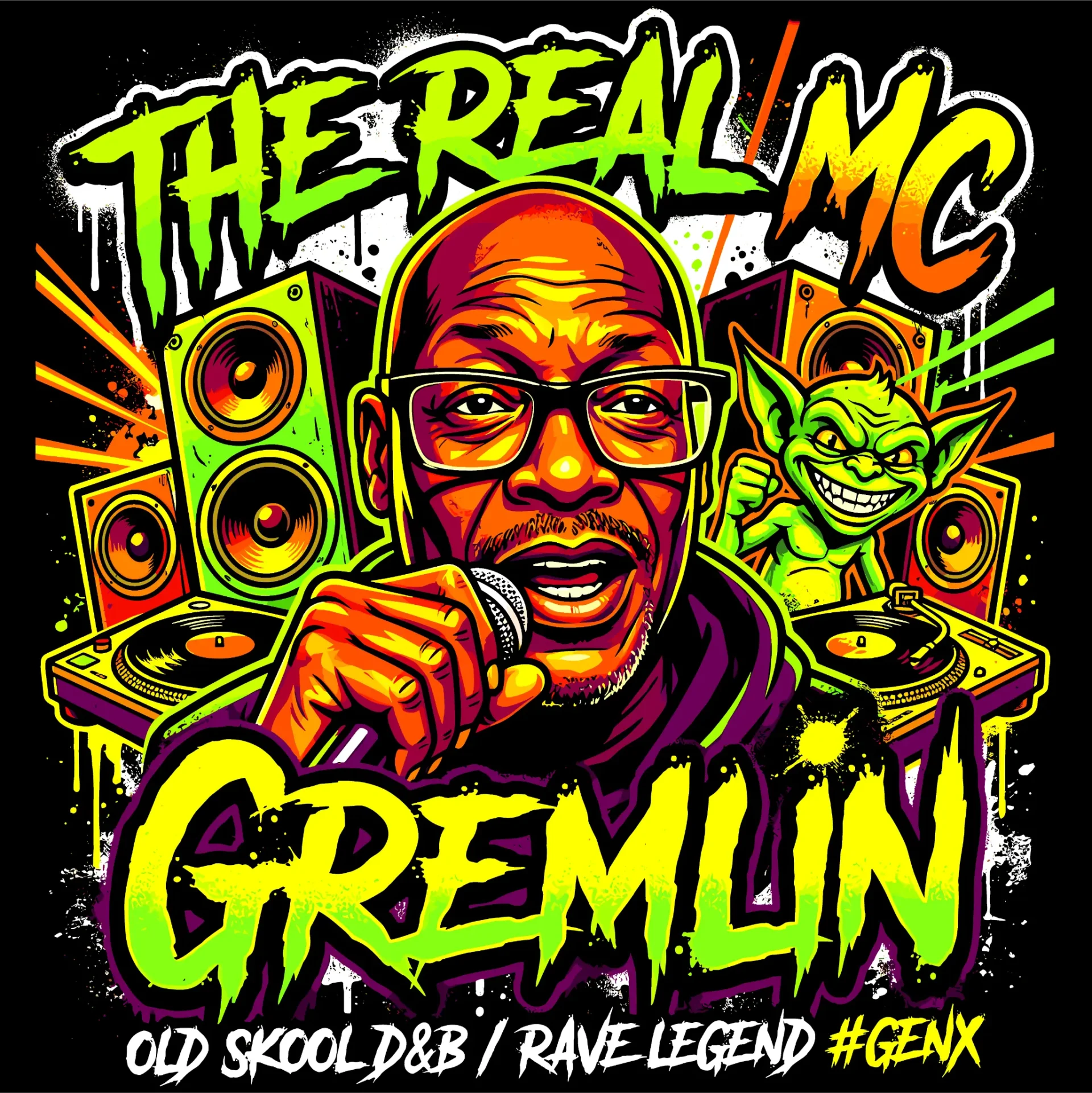 The Real MC Gremlin Logo